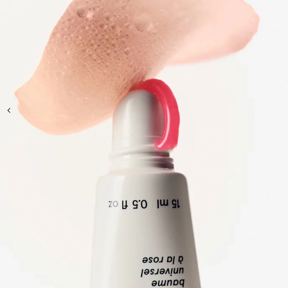 Glossier Pink Lip Treatment Balm‎ Dotcom Nourishing lip balm  NEW